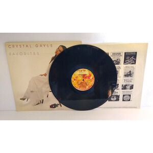 Crystal Gayle Favorites Vinyl LP Record Album Plus These Days Missing Cover